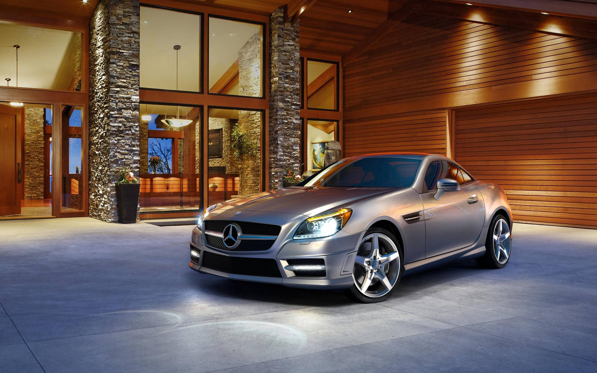 2015 Mercedes-Benz SLK55 AMG Wallpaper