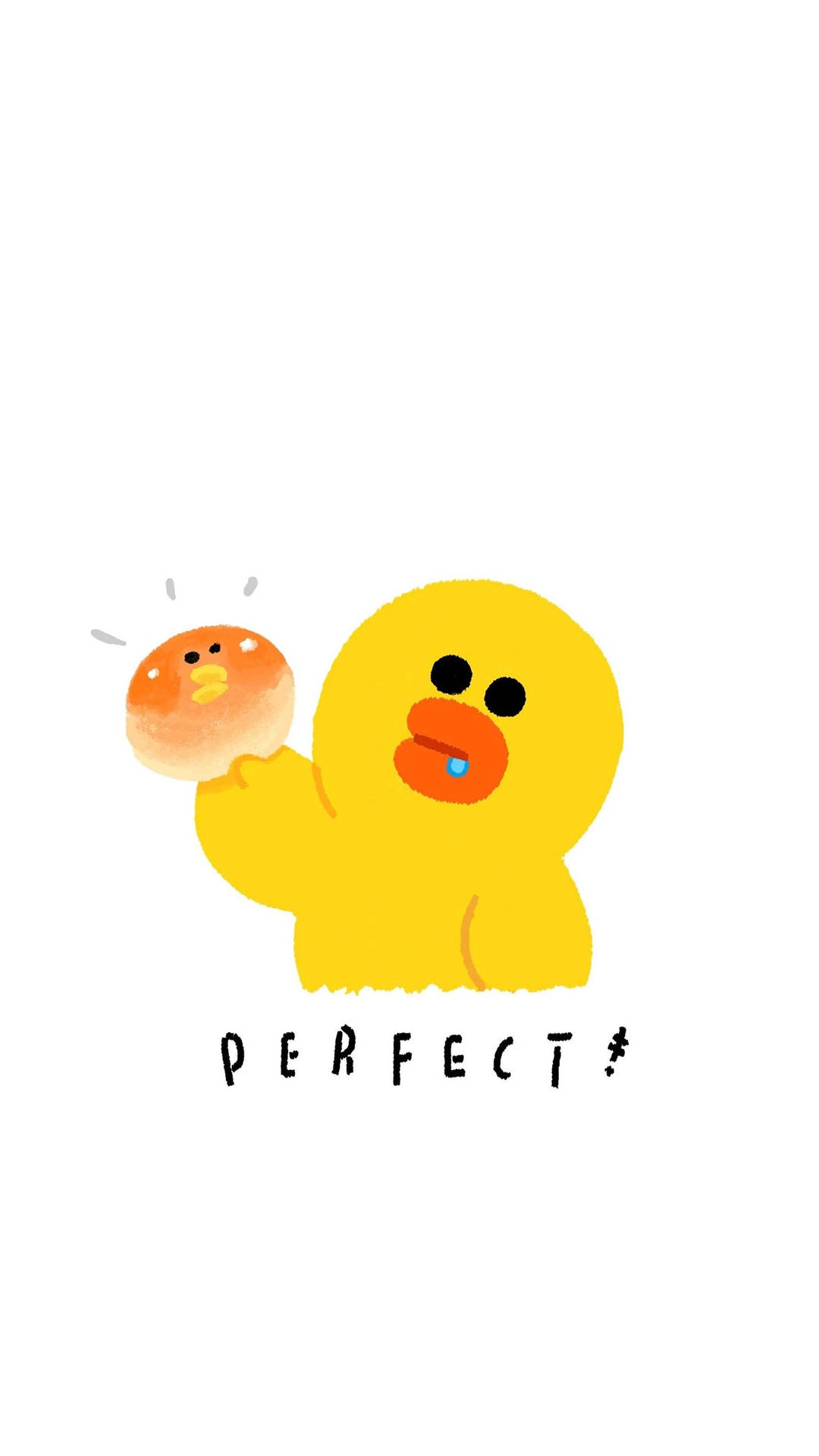 Friendship knows no limits - Sally and Brown from LINE Friends Wallpaper