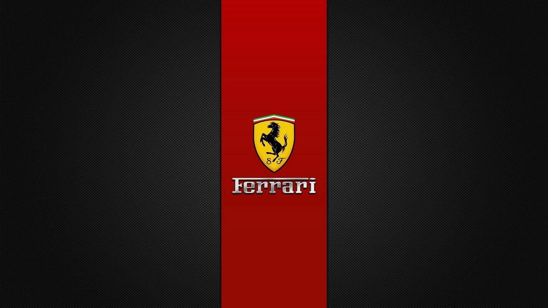 Ferrari Brand Logo And Symbol Wallpaper